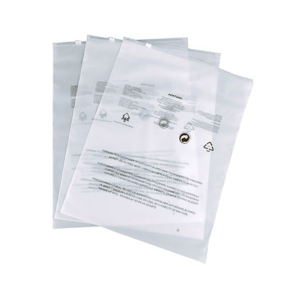 quality Recyclable Whole Zip Lock Custom Bags , With Logo Clothing PE Packaging Bag Printed Plastic T Shirt Poly Bag factory