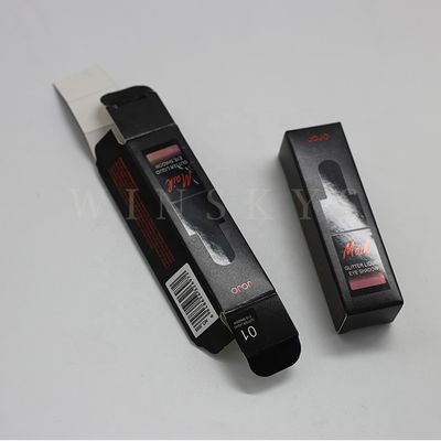 quality OEM Black and Gold Rectangle Makeup Brush Tube Cardboard Recyclable Luxury Custom Shipping Boxes factory