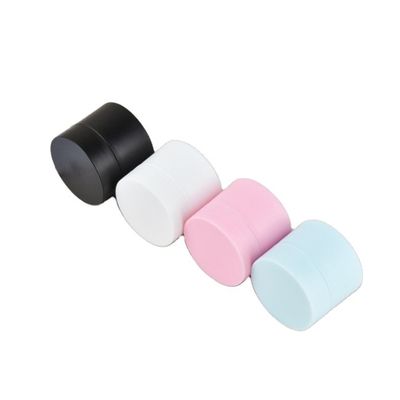 quality Viable Manufacturer Wholesale Plastic Double Walled Cosmetic Facial Gel Cream Jar Container With Wide Mouth factory